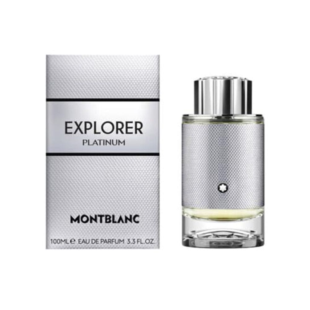 Perfume Montblanc Explorer Platinum 100 mL + 100 mL + 7,5 mL