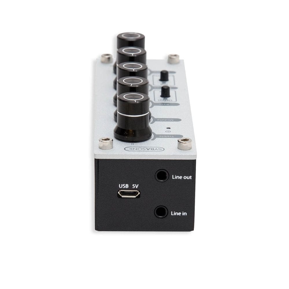 Pré-amplificador Syba Stereo Tri Tone Control e amplificador de fone de ouvido