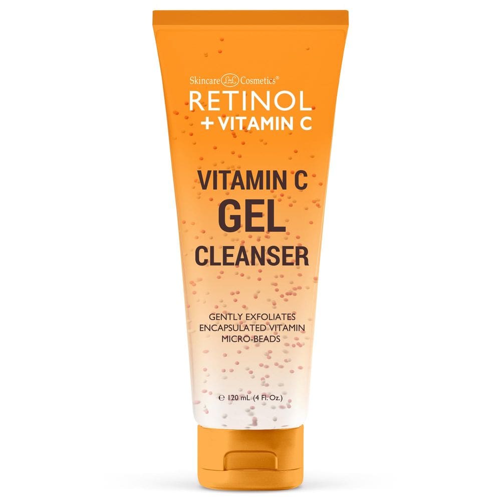 Limpador Facial Wash Retinol + Vitamina C Iluminador 120mL