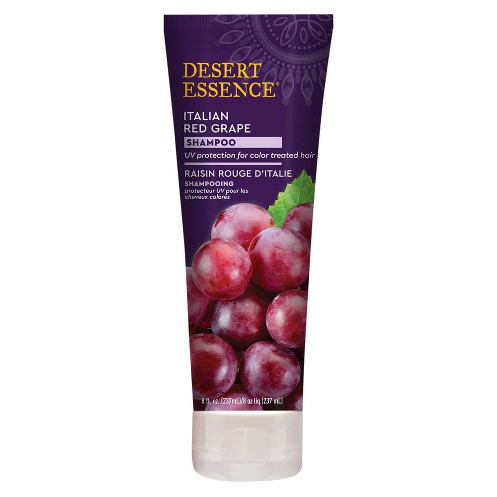 Shampoo Desert Essence de uva vermelha italiana 240ml vegano