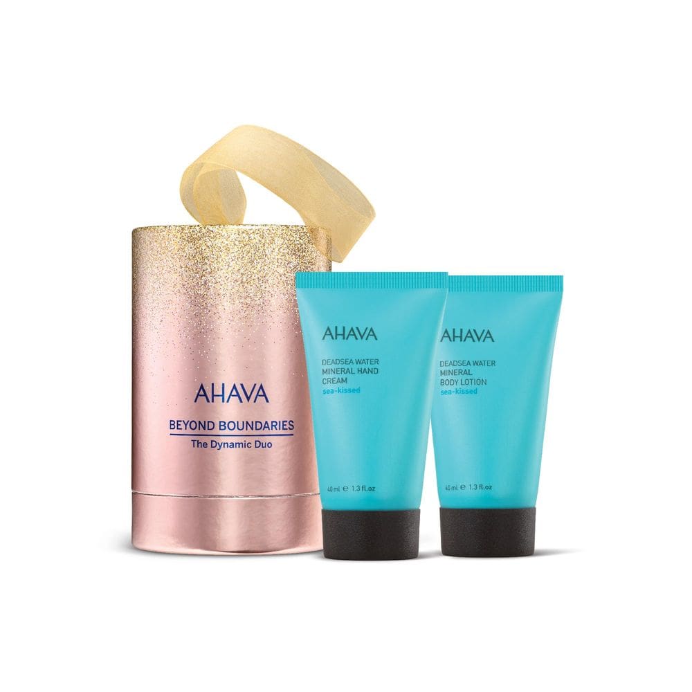 Conjunto de presentes AHAVA The Dynamic Duo Mineral Body Lotion 2x40ml