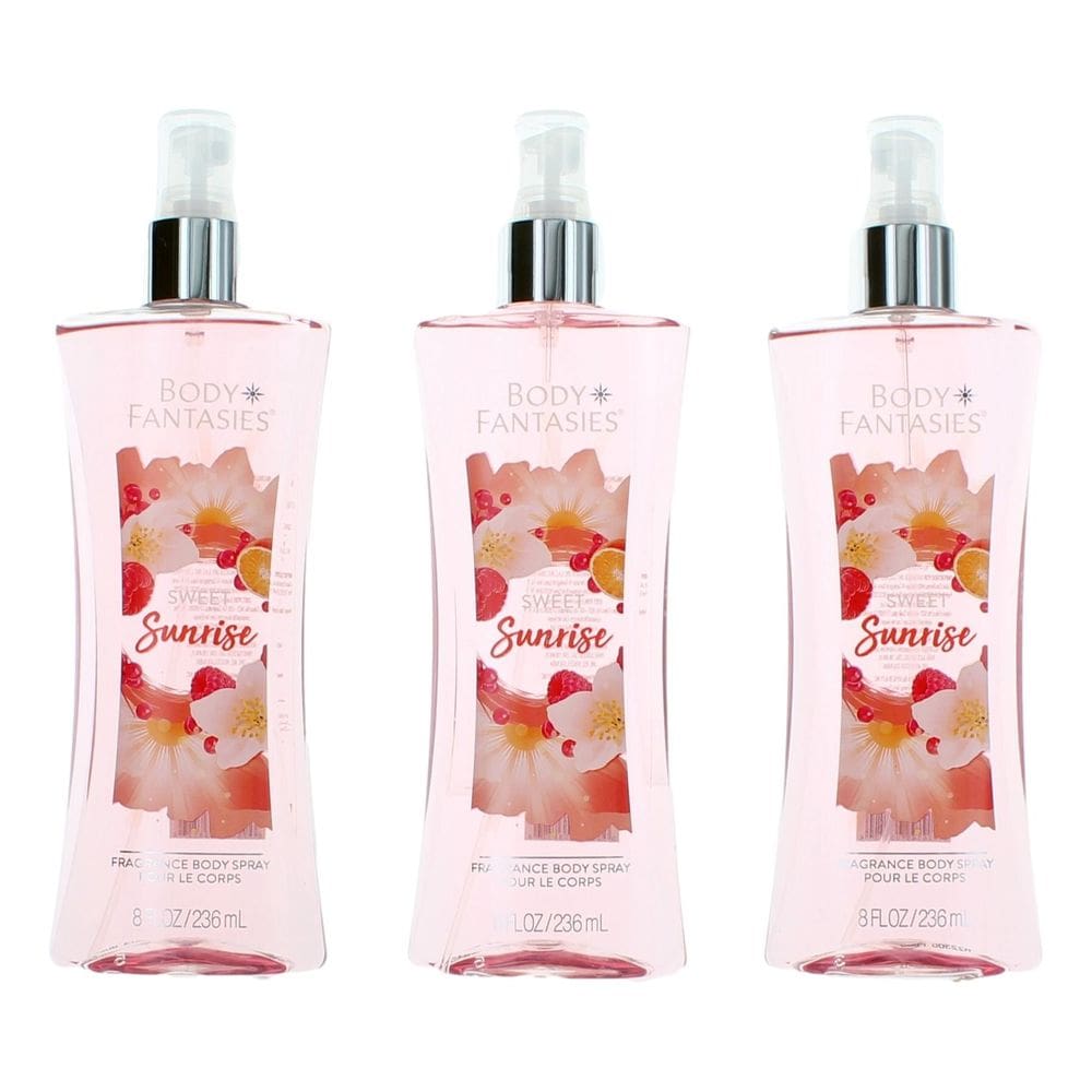 Perfume Parfums De Coeur Sweet Sunrise Fantasy 3x240 ml em spray corporal