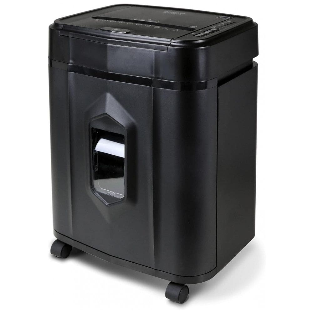 Fragmentadora de Papel até 120 Folhas, Automática, 30 Min, Alta Segurança, 110V, Aurora, Preto