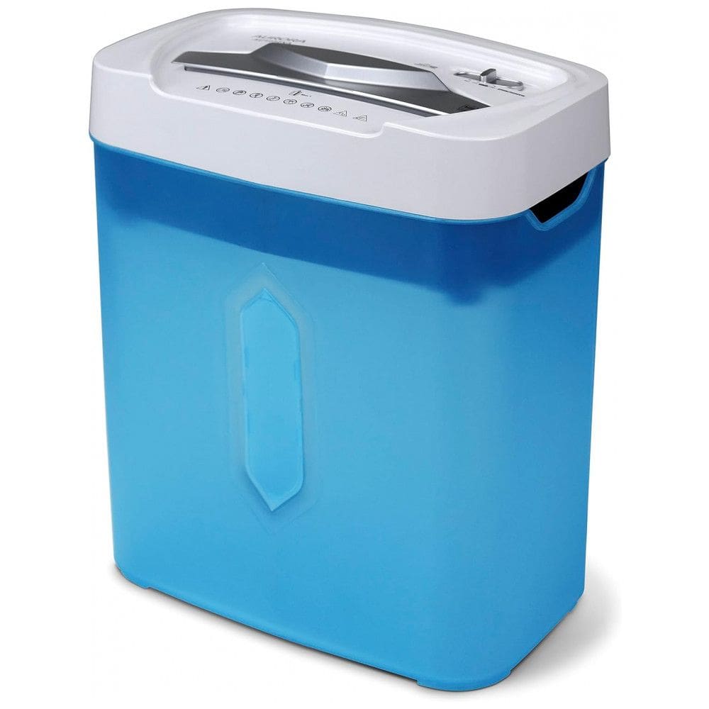 Triturador de Papel e Cartões, 12 Folhas por Vez, Corte em Transversal, 110V, Aurora AU1232XA, Azul