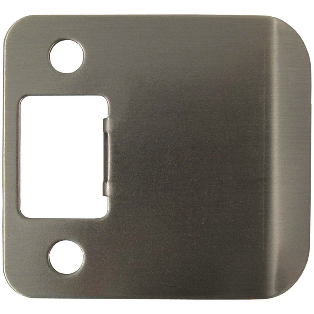 Strike Plate Stone Harbor Hardware de 5,7 x 5 cm de níquel antigo