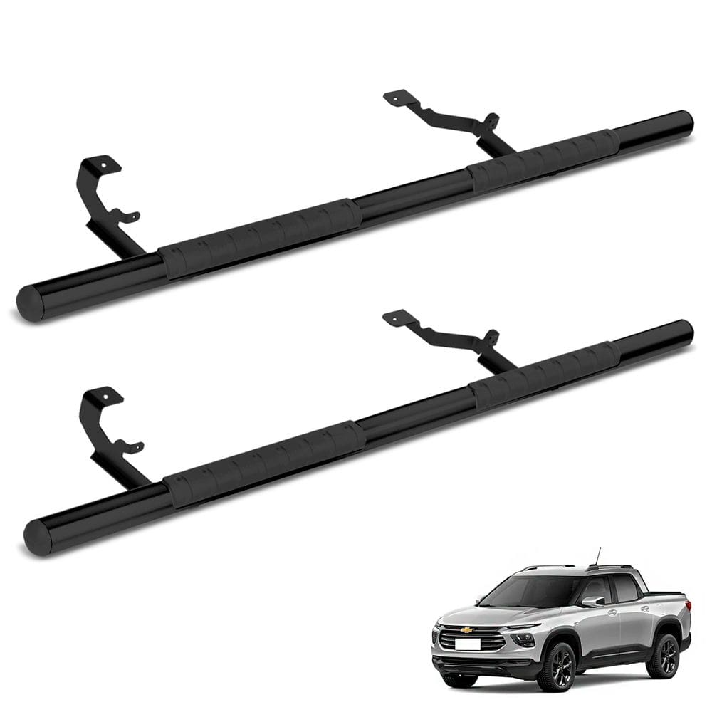 Estribo Lateral Montana 2023 a 2025 Preto Tubolar Bepo