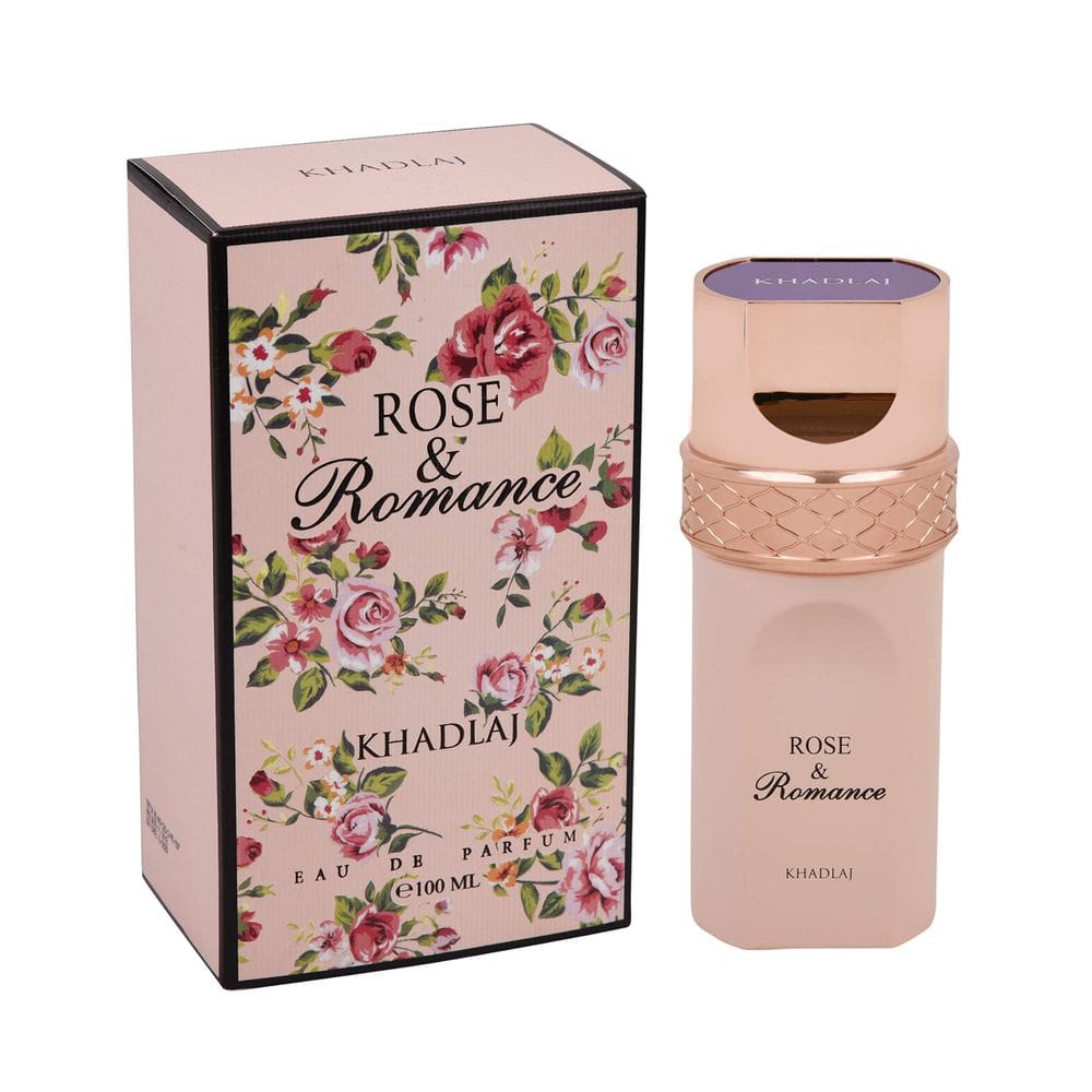 Perfume Khadlaj Rose & Romance Gold EDP 100ml para mulheres