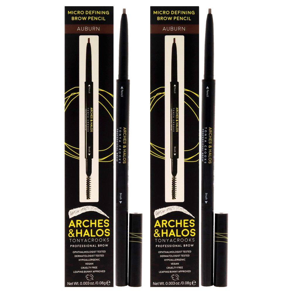 Brow Pencil Arches and Halos Micro Defining Auburn, pacote com 2