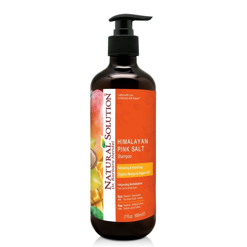 Shampoo Natural Solution Óleo de Argan Orgânico 500mL para todos os cabelos
