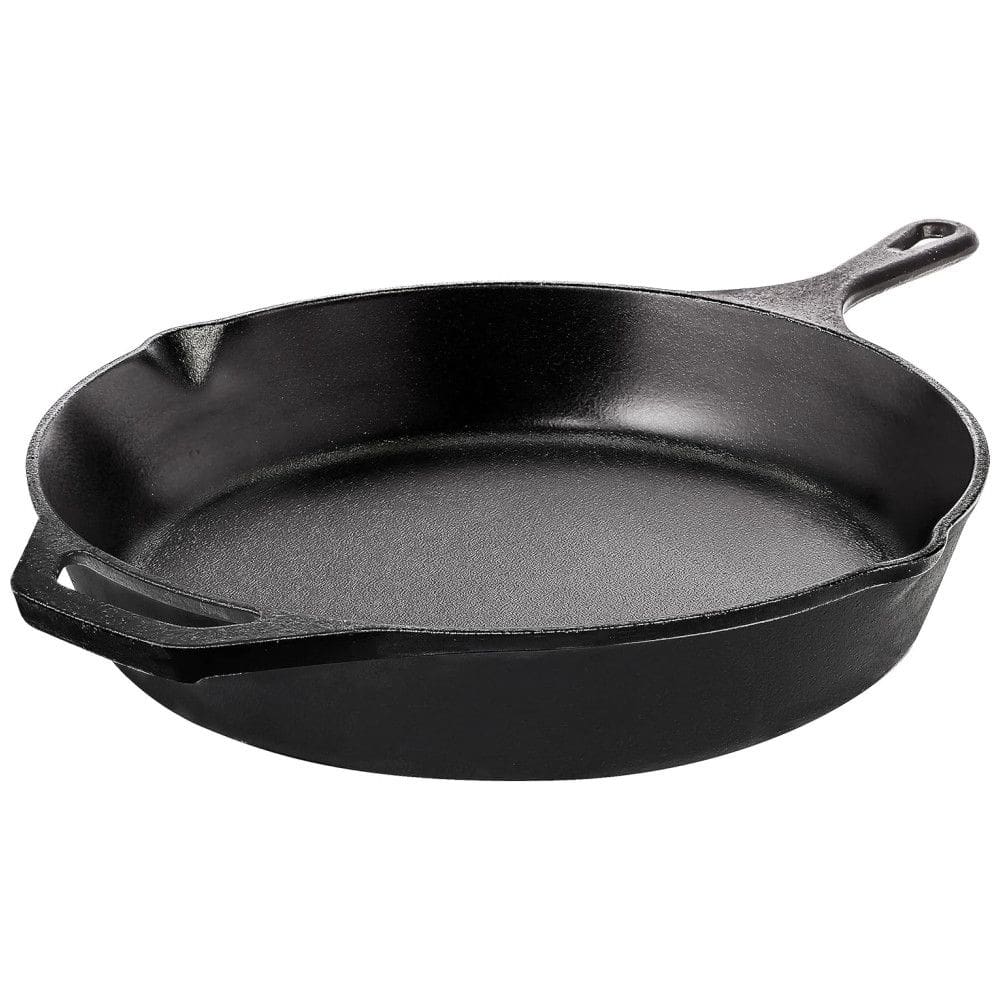 Frigideira de Ferro Fundido de Diãmetro, Pre Preparada, UTOPIA KITCHEN UK0040, Preto