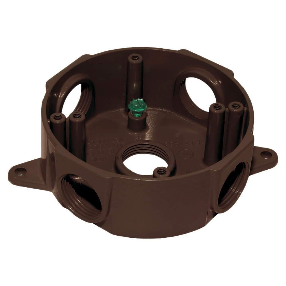 Caixa à prova de intempéries Sigma Engineered Solutions 143854BR Bronze