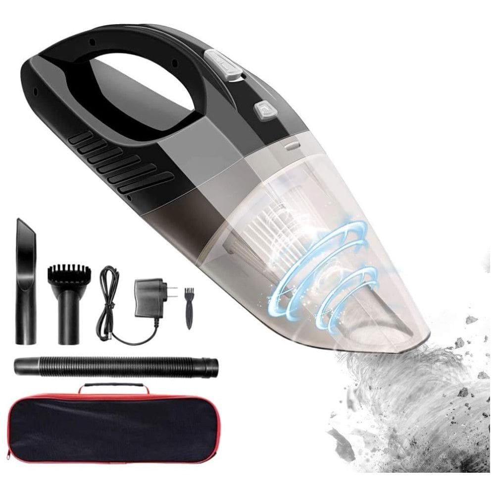 Aspirador de Pó Automotivo Portátil Sem Fio com Sucção Forte para Casa e Carro, JACKMO 8542144773, Branco