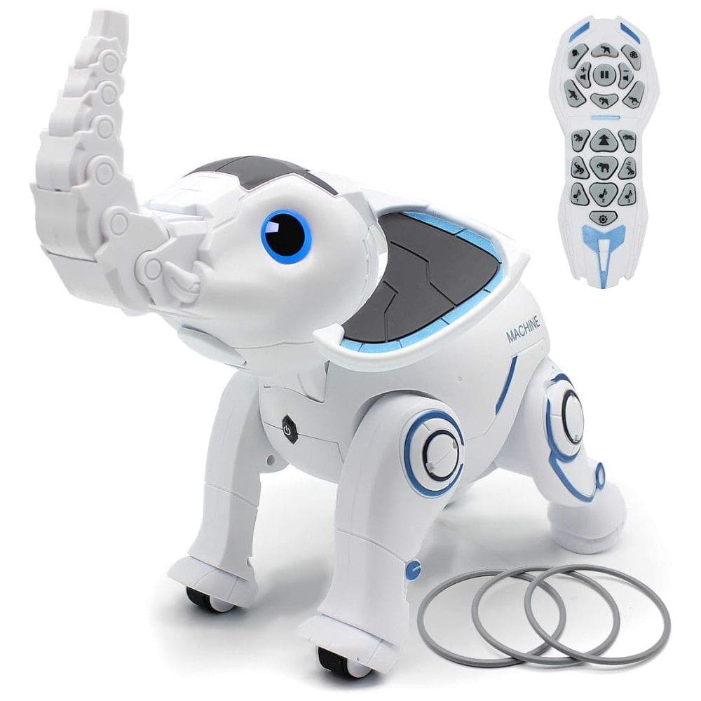 Mostop Elefante Robô de codificação Educativo, p, Crianças de 6 Anos ou Mais, Branco