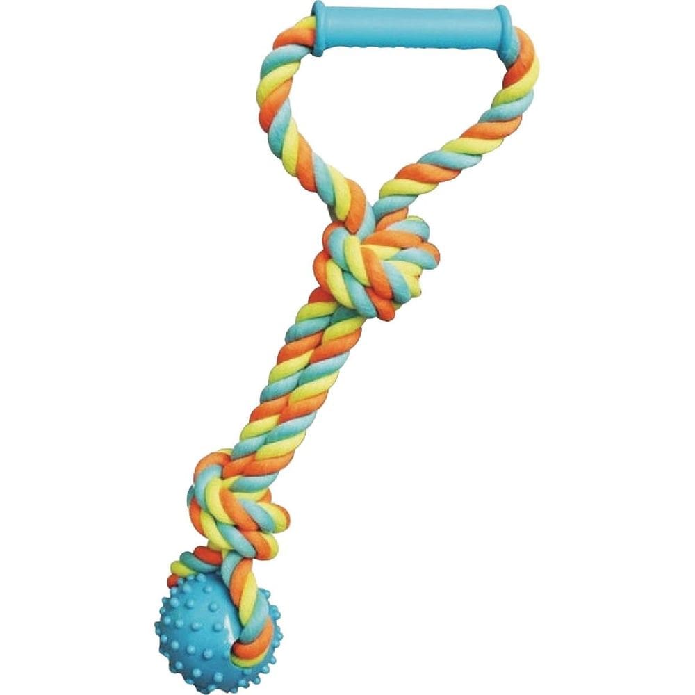 Juguete para Mascotas Boss Pet Chomper Cuerda con Asa y Pelota