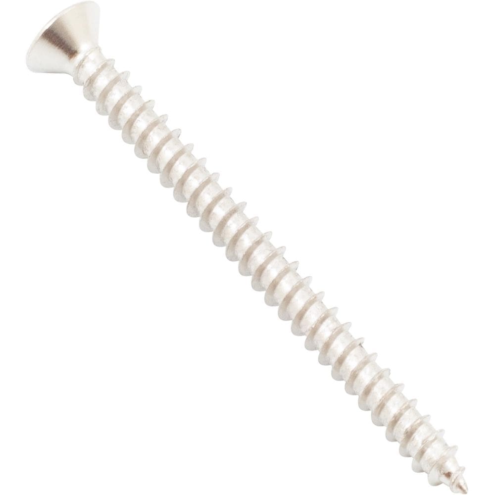 Parafusos de dobradiça de porta Stone Harbor Hardware #9 x 5,7 cm, pacote com 6