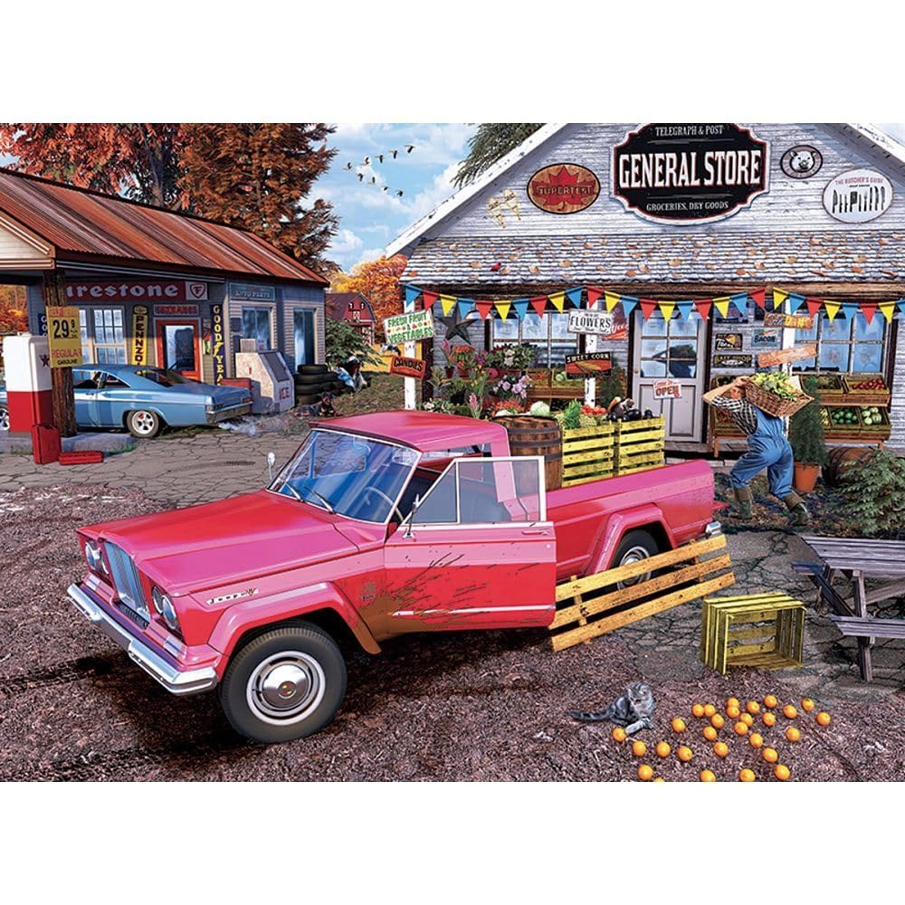 Quebra-cabeça EuroGraphics Jeep Farmer`s Truck 1000 peças