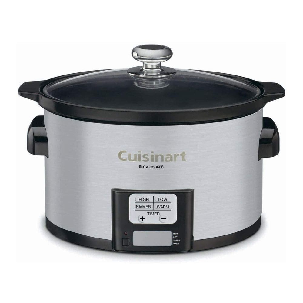 Fogão lento Cuisinart PSC-350 3,5 L programável prata