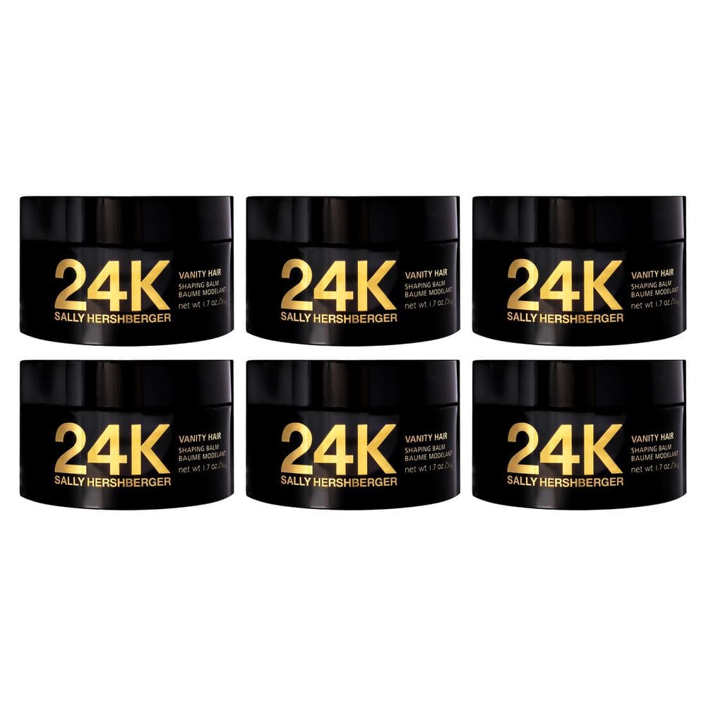 Bálsamo modelador de cabelo Sally Hershberger 24K Vanity Pack com 6