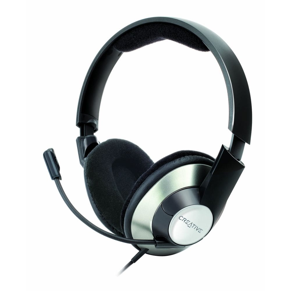 Fone de ouvido para jogos Creative Chatmax HS-620, drivers de 40 mm, microfone