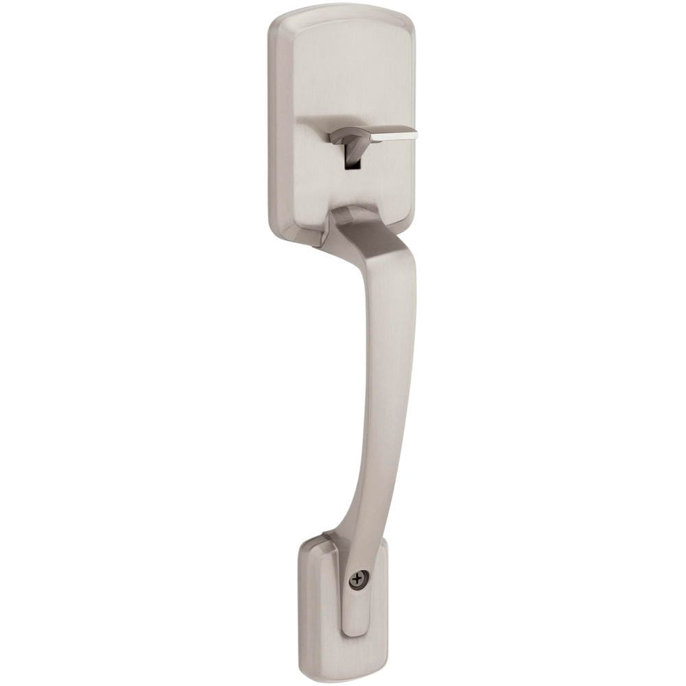 Maçaneta de porta Kwikset 898HYH-15 Henley Satin Nickel