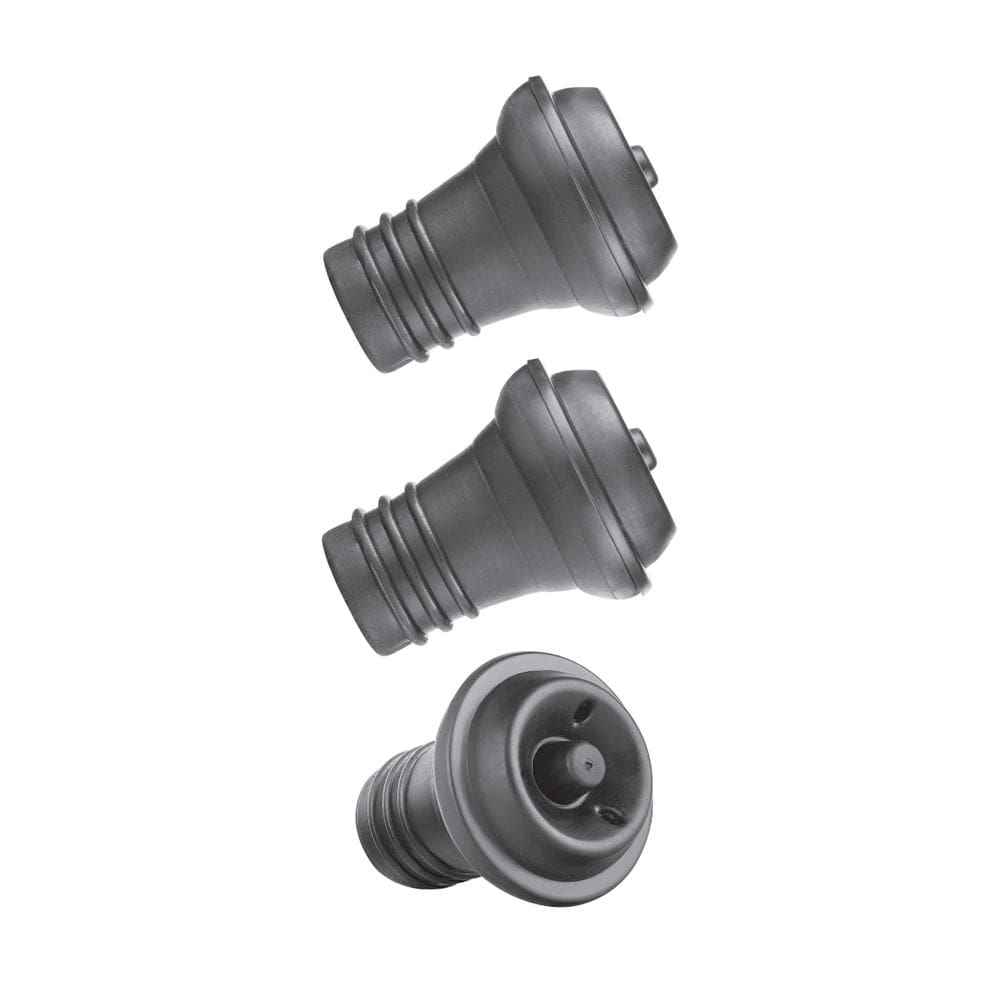 Conjunto de 3 em silicone preto Wine Stopper Final Touch
