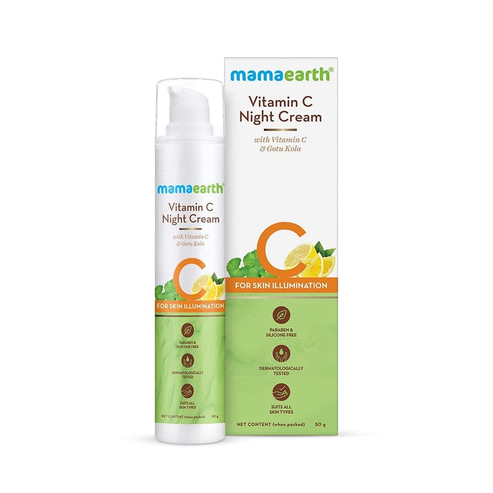 Creme de noite Mamaearth Vitamin C Skin Illumination 50g