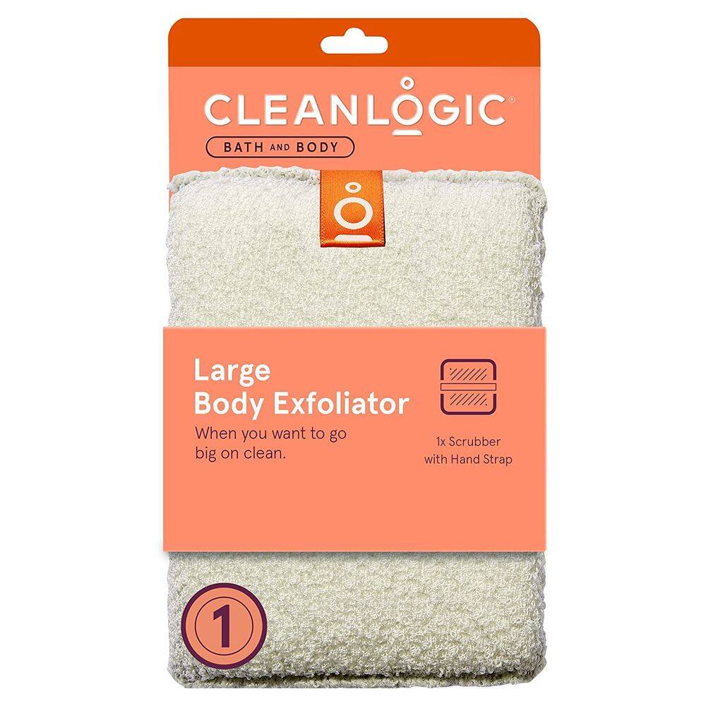 Esfoliante corporal Cleanlogic, tamanho grande, 1 unidade