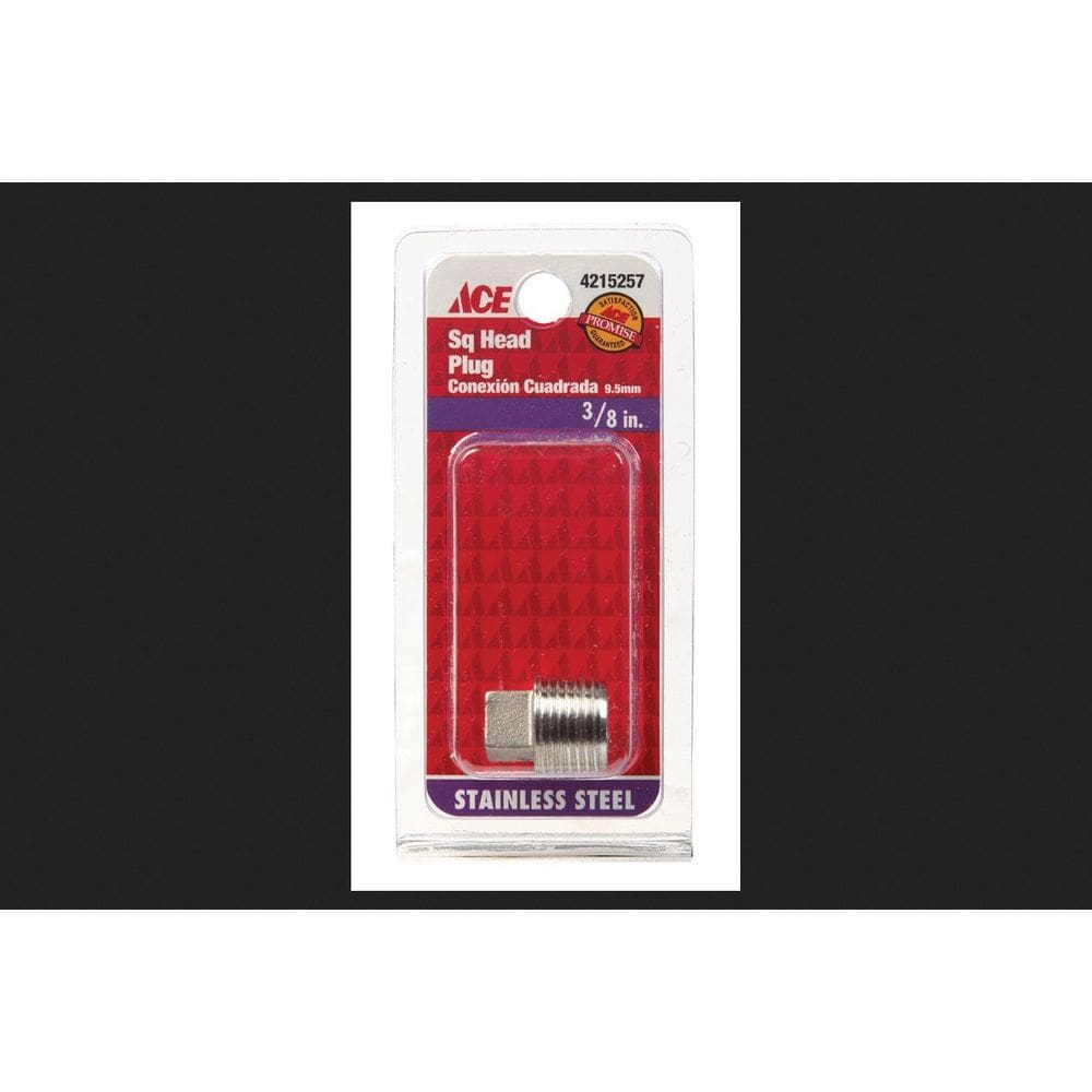 Plugue Smith-Cooper International SQ Head 3/8” em aço inoxidável