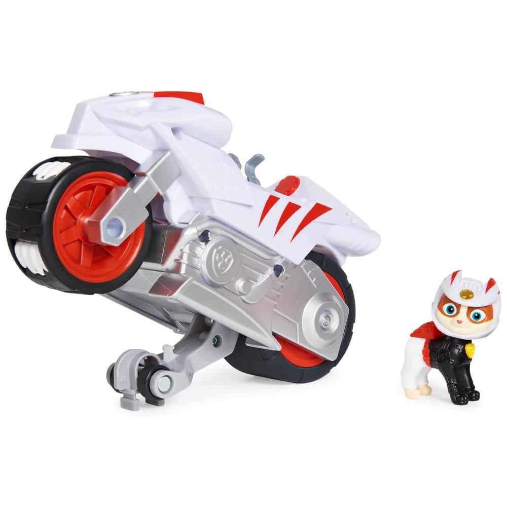 Moto Pups Wildcat com Cavalinho e Figura para Crianças Acima de 3 Anos, Patrulha Canina