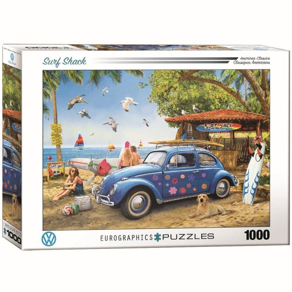 Quebra-cabeça EuroGraphics American Classics Surf Shack 1000 unidades 49x68 cm