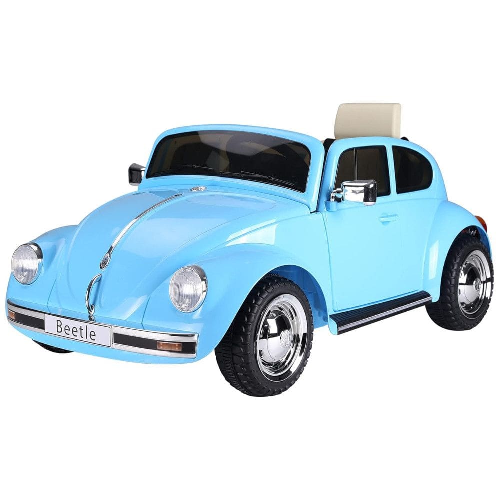 Carro, Carrinho Elétrico 1 Assento 6V, com Luzes de LED e Controle Remoto, AOSOM, Azul