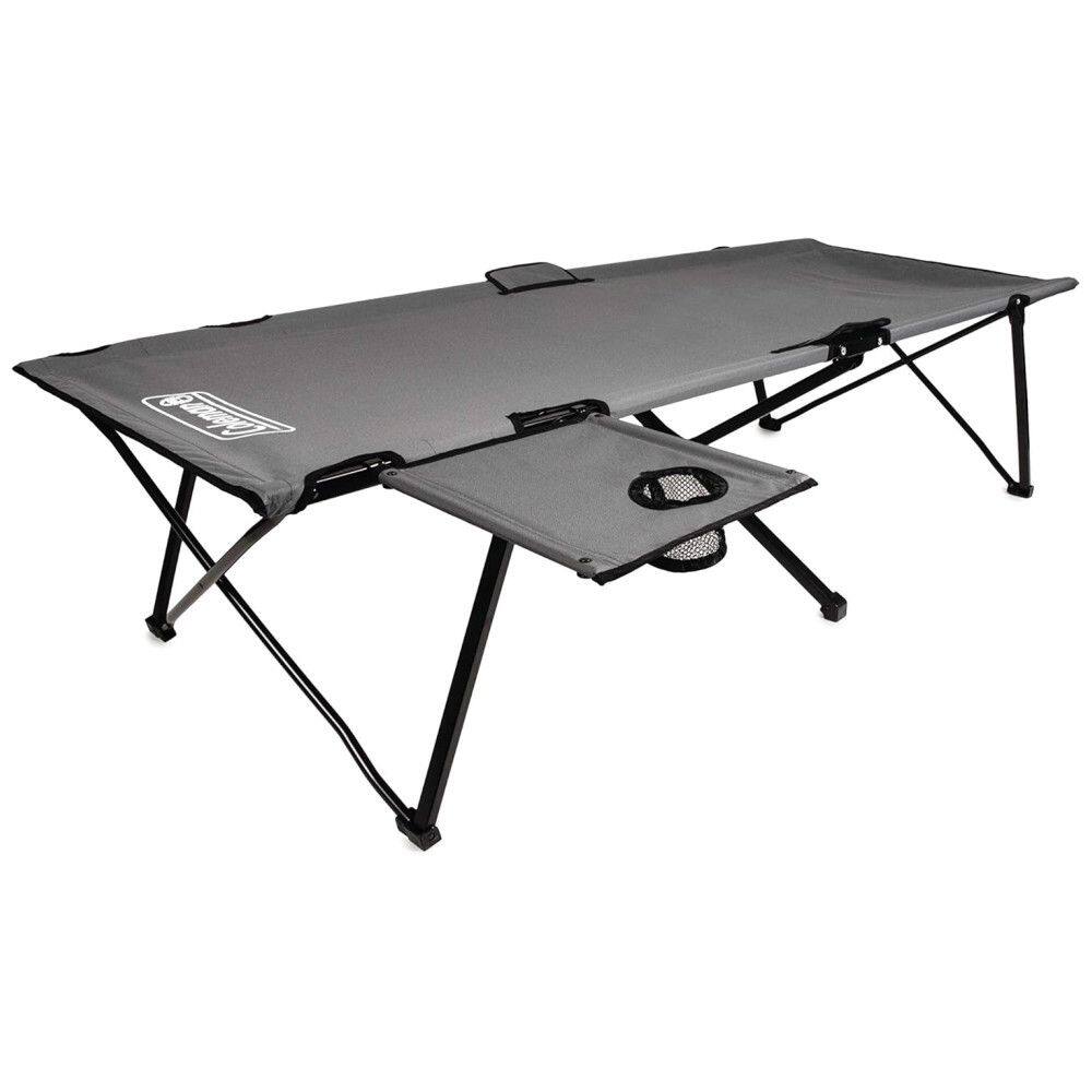 Cama Acampamento, Camping Dobrável Portátil, até 136 kg, COLEMAN 2000020273, Cinza