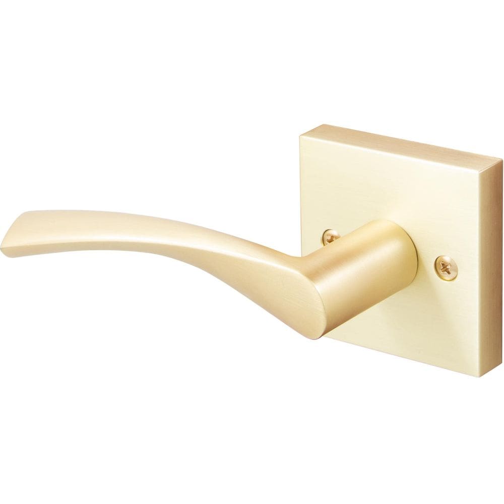 Alavanca de porta Stone Harbor Hardware Turin Satin Brass Left