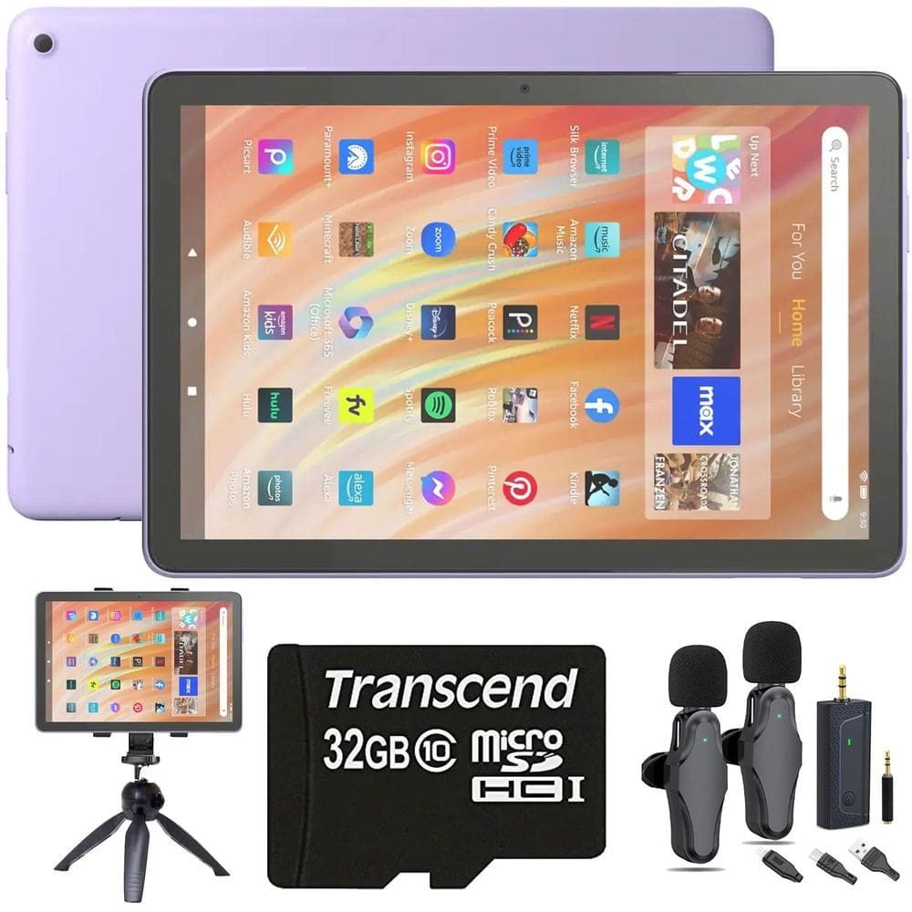 Tablet Amazon Fire HD 10 32GB 10.1 Wi-Fi de 13ª geração - lilás