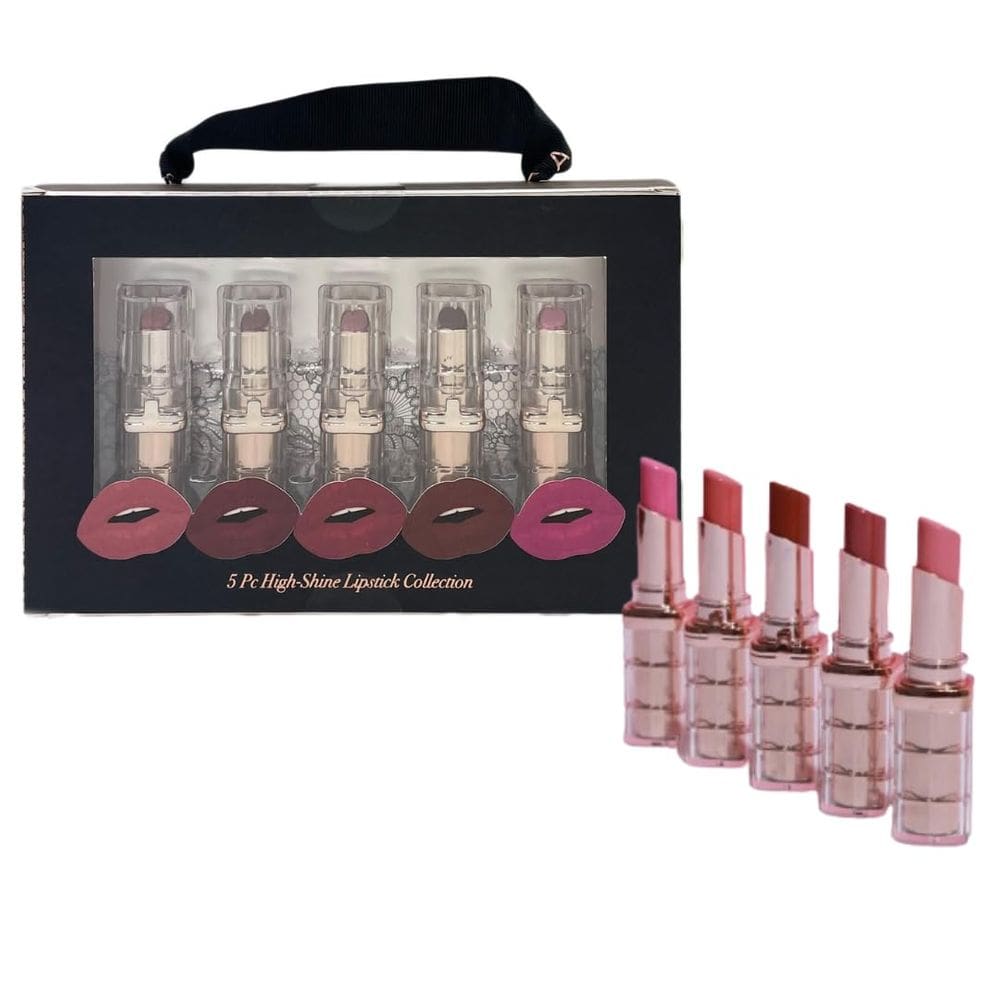 Batom Paris Hilton High-Shine Lipstick Collection, 5 unidades