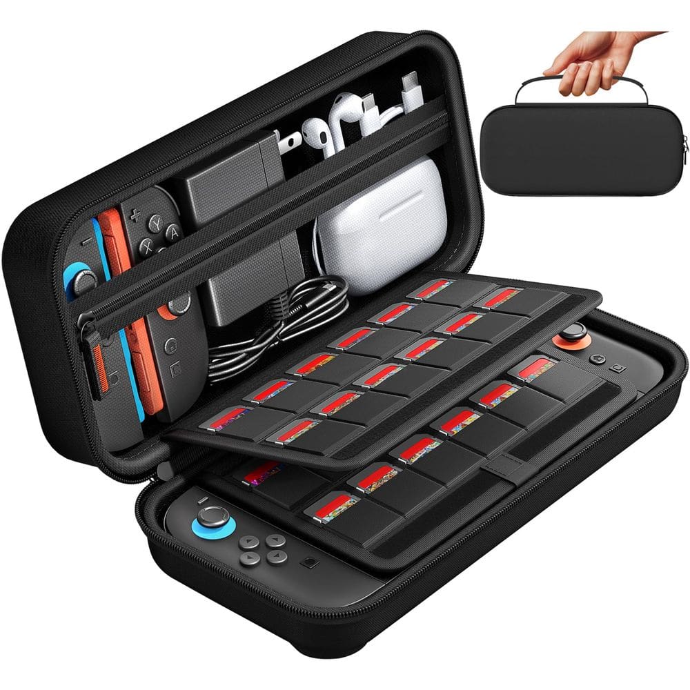 Estojo de transporte Daydayup Switch compatível com Nintendo Switch 2