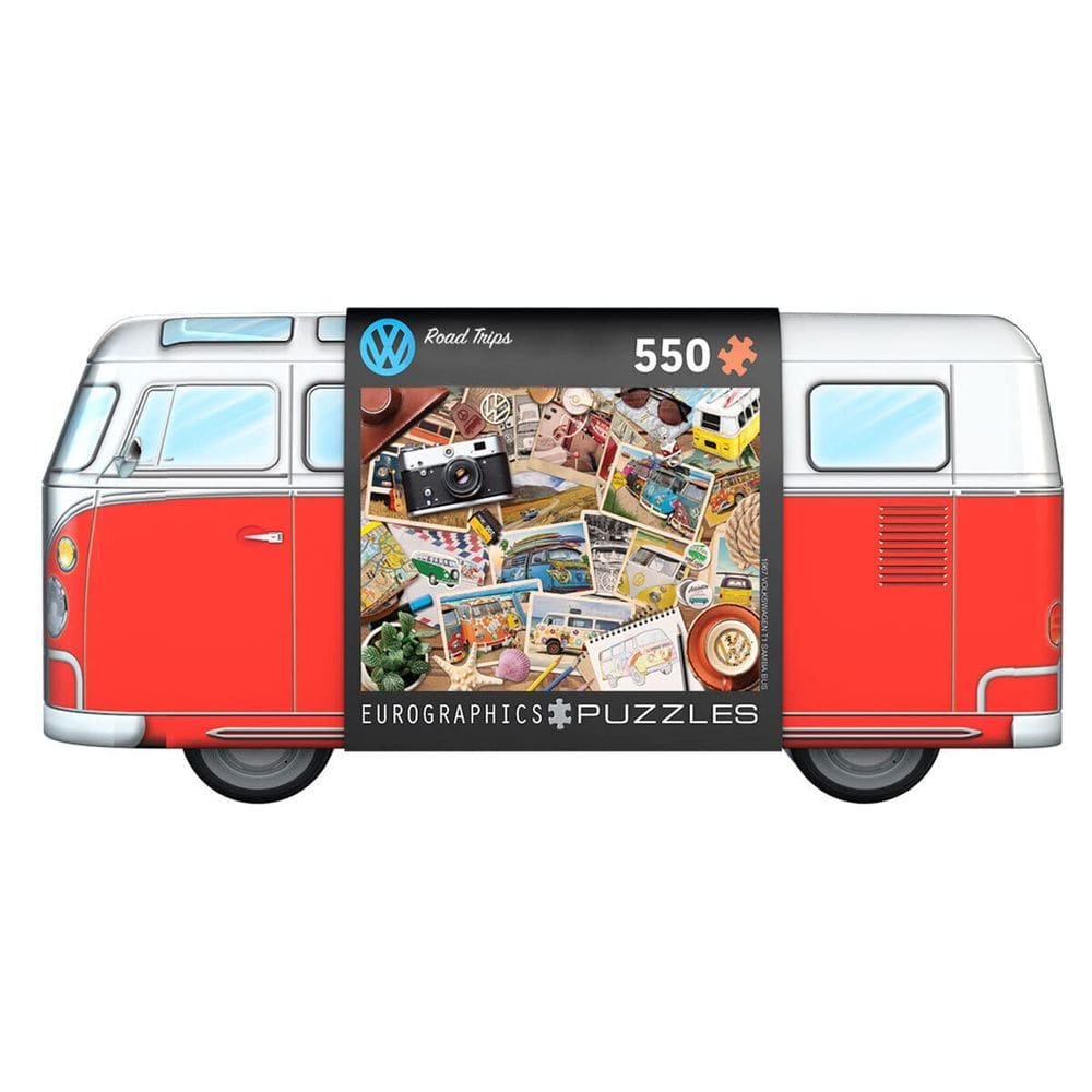 Quebra-cabeça EuroGraphics VW Wave Hopper 550 peças com pôster