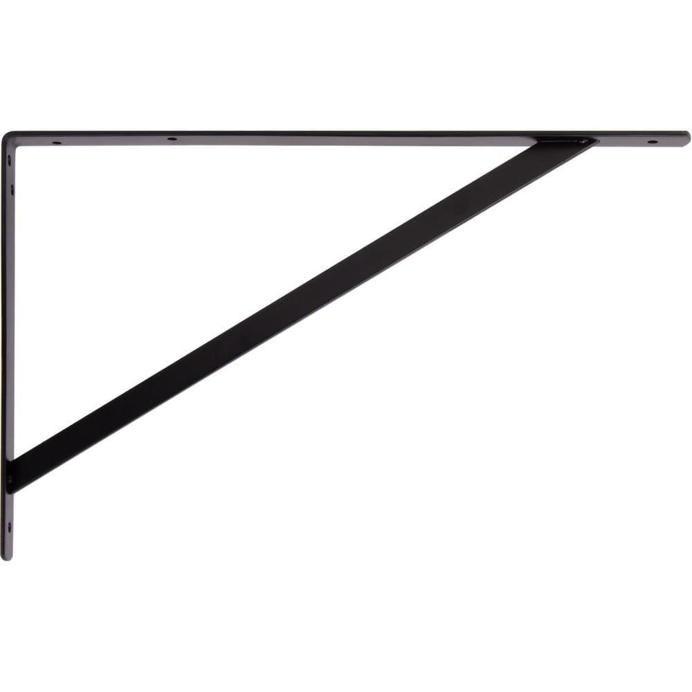 Suporte de prateleira Stone Harbor Max-Duty 50x33 cm preto fosco