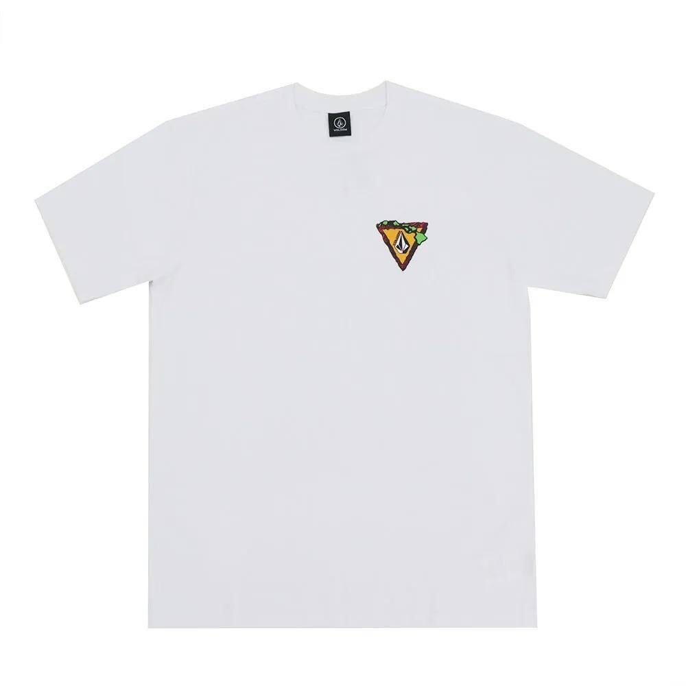 Camiseta Volcom Hi Loops SM26 Masculina Branco