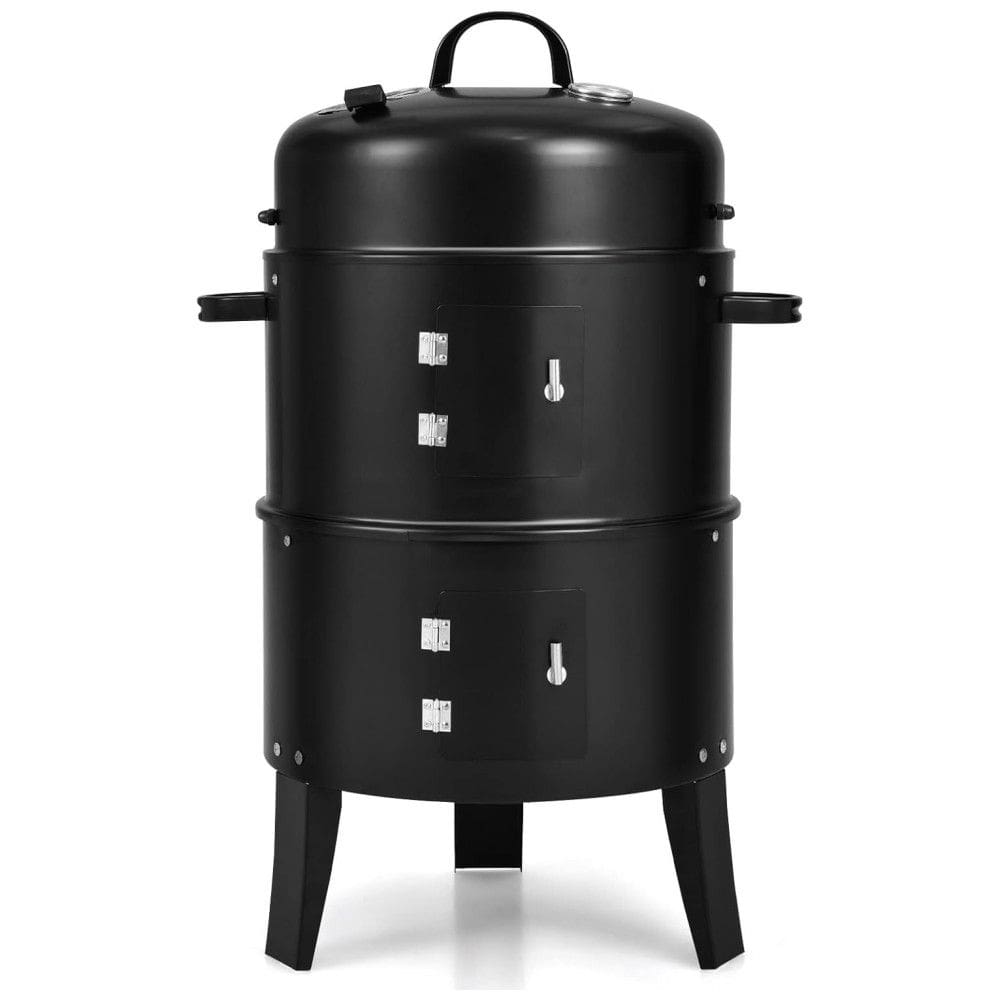 G644 Churrasqueira à Carvão rtátil e Compacto serve até 4 Pessoas, GIANTEX G644 PO, Preto