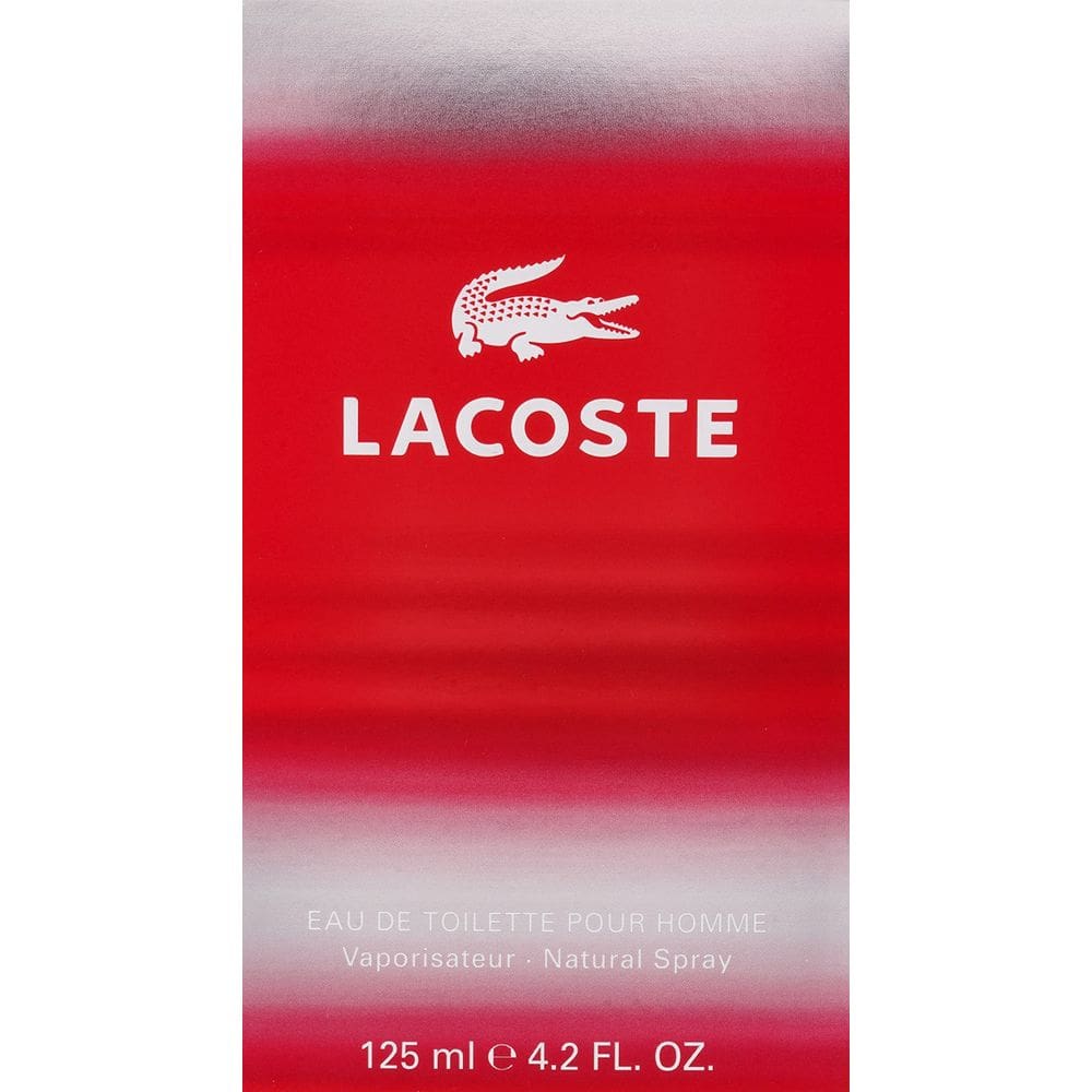 Perfume Lacoste Red Style In Play EDT 125ml para homens