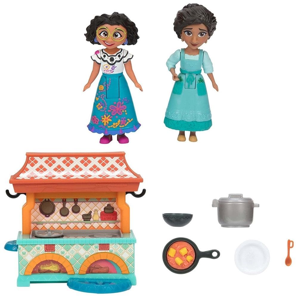 Mirabel Cozinha Divertida da Julieta Inclui Panelas e Frigideiras, DISNEY ENCANTO 219224, Marrom
