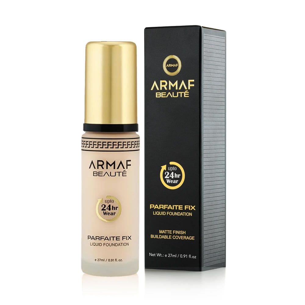 Base líquida Armaf Parfaite Fix Matte Waterproof 27ml
