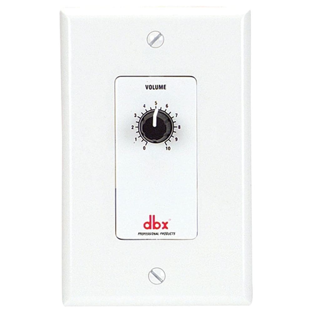 Controlador de zona dbx ZC-1 montado na parede para rack de unidade
