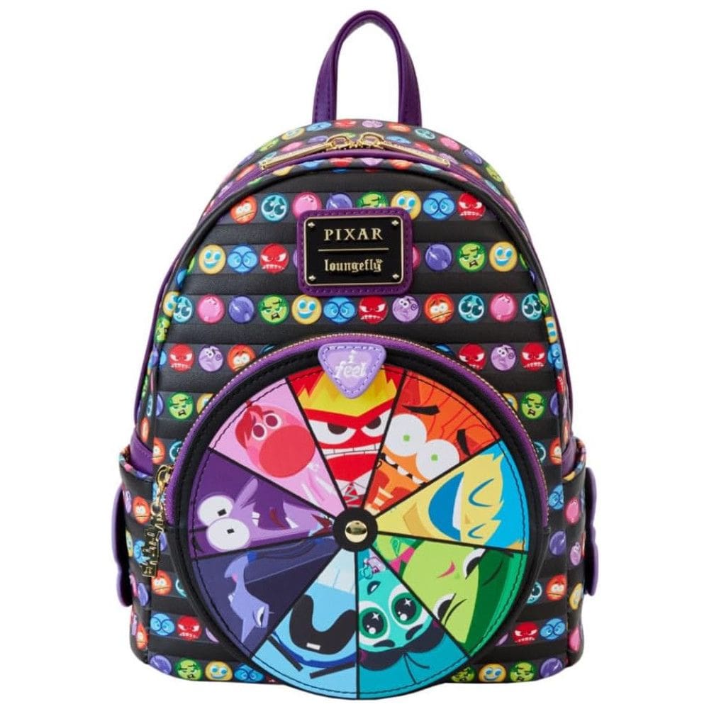 Mini Mochila Infantil de Couro Sintético, Divertidamente 2