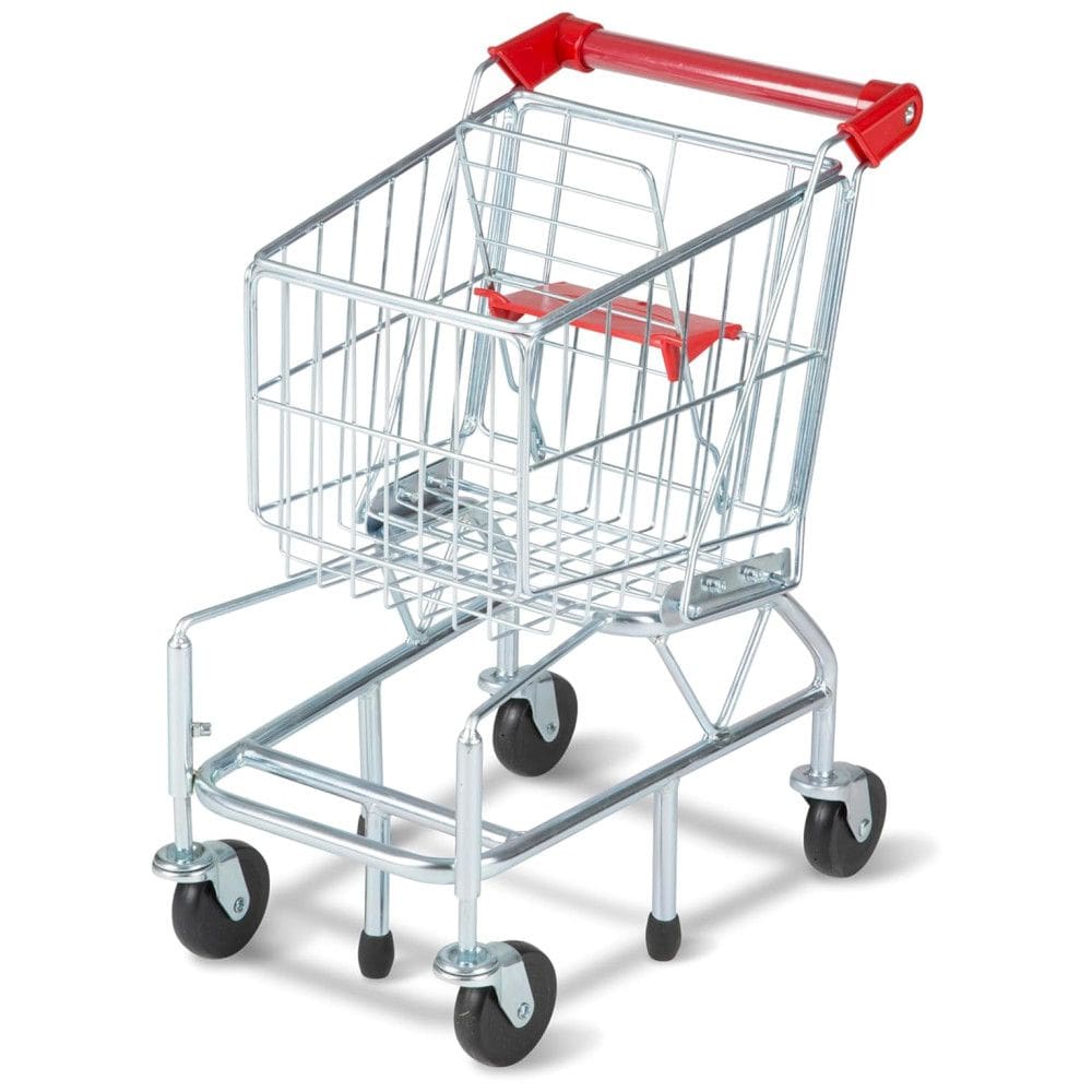 Carrinho de Compras Infantil de Metal Resistente para Crianças Acima de 3 Anos, Melissa & Doug