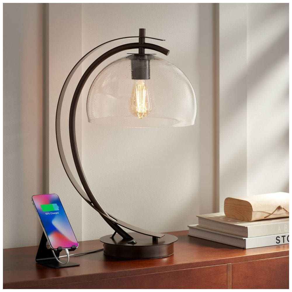 Luminária de Mesa Vintage em Metal, POSSINI EURO DESIGN 32W47, Dourado