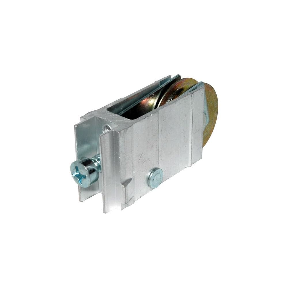 Rolo de porta de pátio Barton Yale modelo 3,2 x 8,6 cm em aço alumínio
