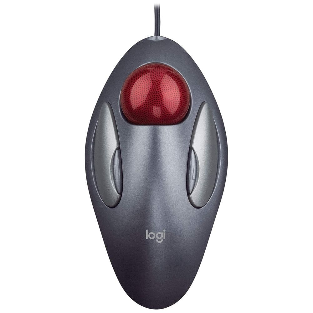 Mouse Ergonômico com Fio e 4 Botões Programáveis, LOGITECH 910 000806, Cinza