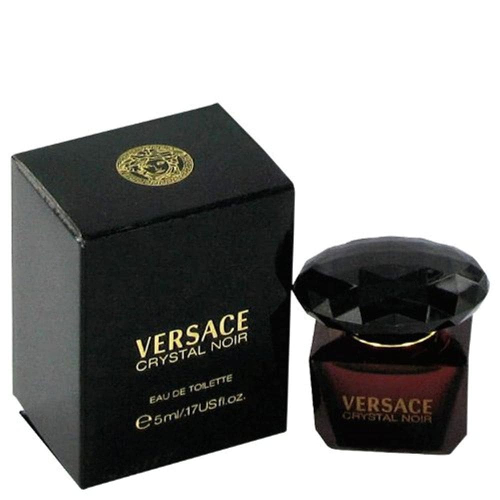 Perfume Versace Crystal Noir EDT 5mL para mulheres